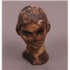 Image 2 : 18th Century Santos Figure Head 1.2 (oz),3 (in),1.75 (in),2 (in)].  This is a head fragment of an ea
