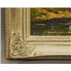 Image 2 : Scharff, "River Runs Through".  Oil painting. [< 5 (lbs), 21.5 (in), 25.5 (in)]
