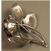 Image 2 : Sterling Silver Rose Flower Pin [0.9 (oz),3 (in), 2.5 (in), 1 (in)]