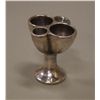 Image 1 : Unique Sterling Silver vessel [2.3ozt (lbs), 3 (in), 3 (in), 3 (in)]