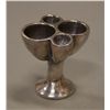 Image 2 : Unique Sterling Silver vessel [2.3ozt (lbs), 3 (in), 3 (in), 3 (in)]