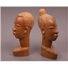 Image 2 : Two African carvings from Nigeria.  Each measure:  [8 (oz),6.5 (in),2 (in),4 (in)]