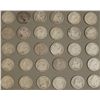 Image 5 : 1800's Silver Coins from Peru.  A collection of thirty three 1/5th Sol coins with 0.90 Silver conten