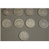 Image 7 : 1800's Silver Coins from Peru.  A collection of thirty three 1/5th Sol coins with 0.90 Silver conten