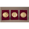 Image 2 : Set of 3 United States Commemorative Space coins. [3.75 (oz)1.5 (in),1.5 (in)]