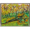 Image 1 : Alyne Harris (1943), Black Bird on Tree.   Oil painting. [< 5 (lbs), 24 (in), 30 (in)]