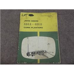 John Deere 494A & 495A Corn Planters Operators