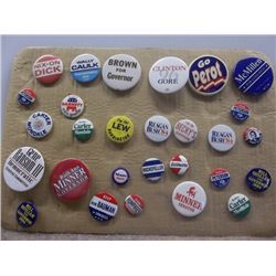 President Campaign Pins 2