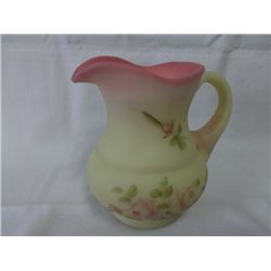 Small Fenton Pitcher - Handpainted