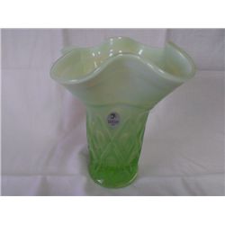 Fenton Flower Vase - Green