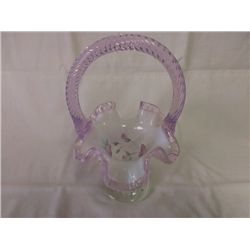 Fenton Basket - Handpainted