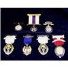 Image 1 : SEVEN VARIOUS MASONIC JEWELS: boxed and cased (7) Est.45-65...