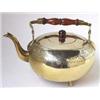 Image 1 : A BRASS FIRE ORNAMENT: a stag, 8.5" high, a First World War brass mug  with strap handle, 2.5" hi...