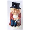 Image 1 : A BURLINGTONWARE CHARACTER TOBY JUG: "Watchman", 9.5" high Est.25-40...