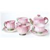 Image 1 : A CARLTONWARE BREAKFAST SET: number 1522, comprising two cups, two  saucers, sugar bowl, cream ju...