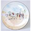 Image 1 : A ROYAL DOULTON SERIES WARE CHARGER: number D6326 "The Meet", signed  Charles Simpson, 13.25" dia...