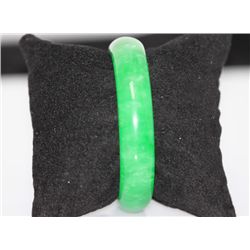 CHINESE GREEN JADE BANGLE