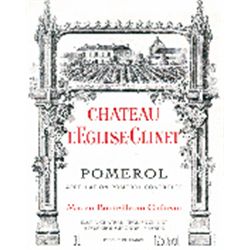12/750ml Chateau L'Eglise Clinet 1996 : Est. 8,500 - 13,000 HKD