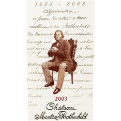6/1.5L Chateau Mouton Rothschild 2003 : Est. 26,000 - 38,000 HKD