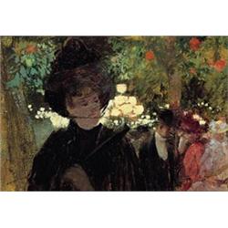JEAN-LOUIS FORAIN (1852-1931) Le Jardin de Paris signed “J L Forain” (lower left) oil on panel 4...