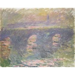CLAUDE MONET (1840-1926) Waterloo Bridge oil on canvas 65 x 81 cm (255/8 x 317/8 in.) painted ca...