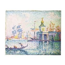 PAUL SIGNAC (1863-1935) Venise. La Douane de mer signed and dated “P Signac 1908” (lower right);...
