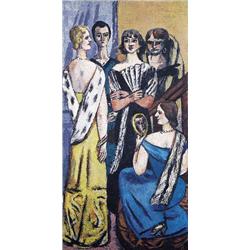 MAX BECKMANN (1884-1950) Grosses Frauenbild (fünf Frauen)  (five women) si...