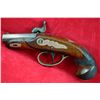 Image 3 : Philadelphia-Style Derringer Percussion Pistol w/ Engraved Silver