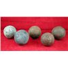 Image 1 : Group of 5 Civil War Projectiles