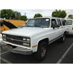 1991 CHEVROLET SUBURBAN SILVERADO