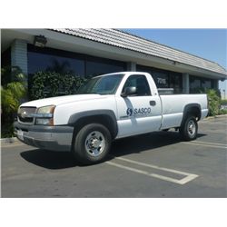 2004 CHEVROLET SILVERADO 2500