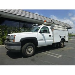 2003 CHEVROLET SILVERADO 2500HD