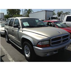 2002 DODGE DURANGO