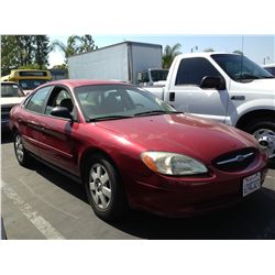 2002 FORD TAURUS LX