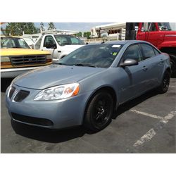 2008 PONTIAC G6