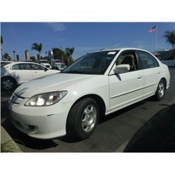 2005 HONDA CIVIC