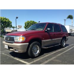 2000 MERCURY MOUNTAINEER 4 DR SUV 8 CYL