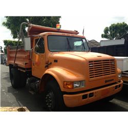 1996 INTL 4700 6 WHEEL DUMP TRUCK 6 CYL