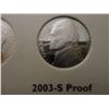 Image 7 : 1965-2003-JEFFERSON NICKLE ALBLUM-PROOF LIKE INCOMPLETE