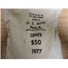 Image 1 : 1977-P MINT BAG-5,000 LINCOLN CENTS: + act freight