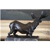 Image 2 : Magnificent Moose Bronze Sculpture