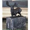 Image 3 : Magnificent Moose Bronze Sculpture