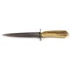 Image 1 : Mid 19th Century Stag Handled Dagger