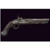 Image 2 : A percussion pistol Smooth two-stage barrel