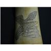 Image 9 : Scrimshaw Powder Horn Flask depicting Eagle & Lady