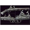 Image 1 : FRAZINO db Flintlock snaphaunce pistoL