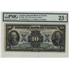Image 1 : The Imperial Bank of Canada 1923 $10 CH-375-18-08.  #R516128 PMG VF25 Net.  Pencil and minor rust.Ca