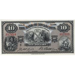 The Bank of Nova Scotia 1935 $10 #917919 CH-550-36-04.  Sharp UNC note.Catalogue Value:  475
