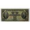 Image 1 : La Banque Provinciale 1928 $5 #L522939 CH-615-14-08.  F+.Catalogue Value:  300