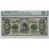 Image 1 : 1878 $1 DC-8f-i Dominion of  $1 Bank Note PMG F-15.Catalogue Value:  1500